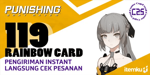 119 Rainbow Card