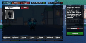 NightFall Shroud Grand Piece Online
