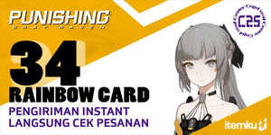 34 Rainbow Card