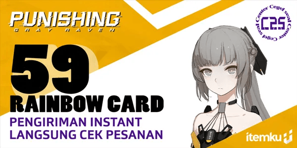 59 Rainbow Card