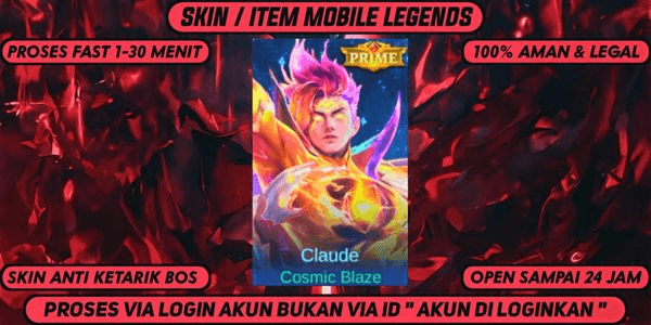 Gambar Product SKIN PRIME CLAUDE - COSMIC BLAZE