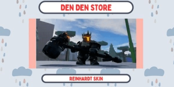 Gambar Product REINHARDT SKIN ( Dragon Knight) - A Universal Time + BONUS 5 RANDOM MYTHIC SKIN