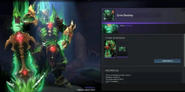 Gambar Product Grim Destiny (Wraith King Set)