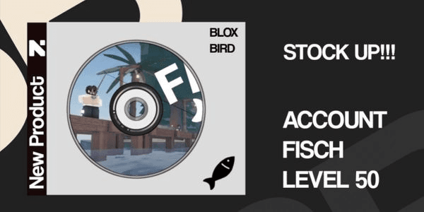 Gambar Product Akun Level 50 | Fisch | Roblox