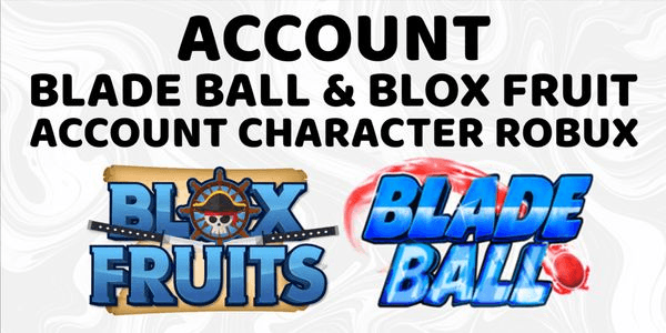 Gambar Product Bladeball + Blox Fruit | Infinty | Belum 13+