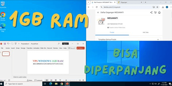 Gambar Product VPS/RDP Windows - 1 GB RAM