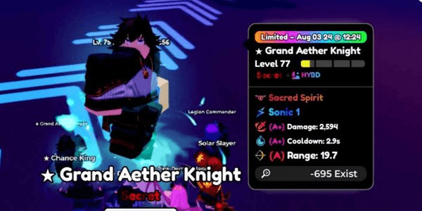 Gambar Product Grand Aether Knight