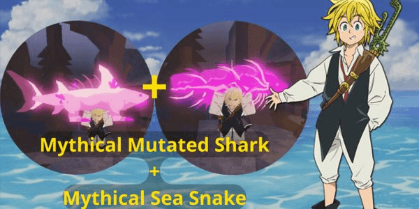 Gambar Product Mythical Mutated Shark + Mythical Sea Snake