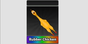 Rubber chicken
