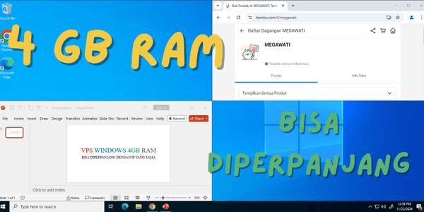 Gambar Product VPS/RDP Windows - 4 GB RAM