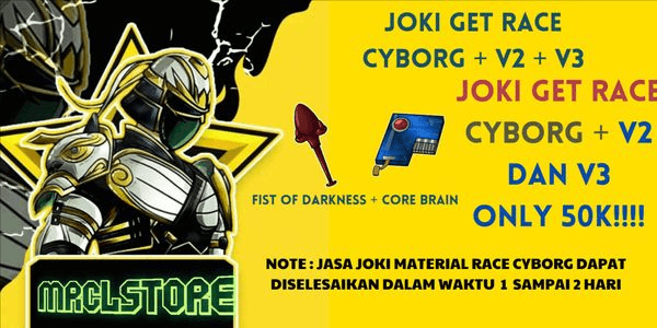 Gambar Product Get race Cyborg + V2 DAN V3