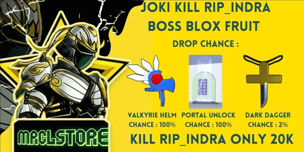 Gambar Product JOKI KILL RIP_INDRA BLOXFRUIT | MRCLSTORE