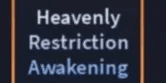 Heavenly Restriction Awakening (Sorcerer Killer Mastery 4) - A Universal Time (AUT)