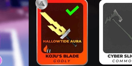 Gambar Product Koju's Blade Grade A | Hallowtide Aura