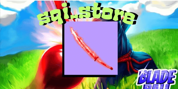red ninja katana (limited sword)