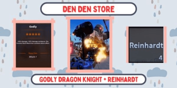 Gambar Product GODLY DRAGON KNIGHT - A Universal Time + BONUS REINHARDT SKIN