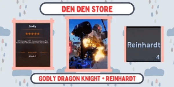 GODLY DRAGON KNIGHT - A Universal Time + BONUS REINHARDT SKIN