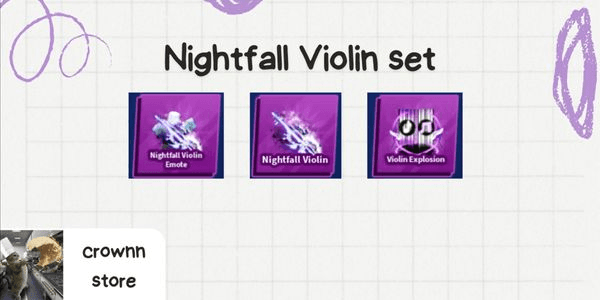 Gambar Product Nightfall Violin Set