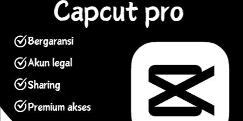 Gambar Product capcut pro 1 bulan sharing