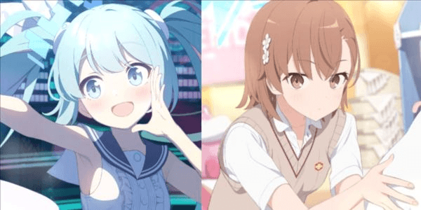 Gambar Product Full Collab, Hatsune Miku + A Certain Scientific Railgun. 11 SSR Limit + 41 SSR. Hatsune Miku, Misaka Mikoto, Saten Ruiko, Hanako S, Mika, Hina D - 17