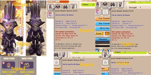 Gambar Product COSTUME HTBS GX Samael's Essence / GX SAMAEL +0 ODI 12 DDI 29