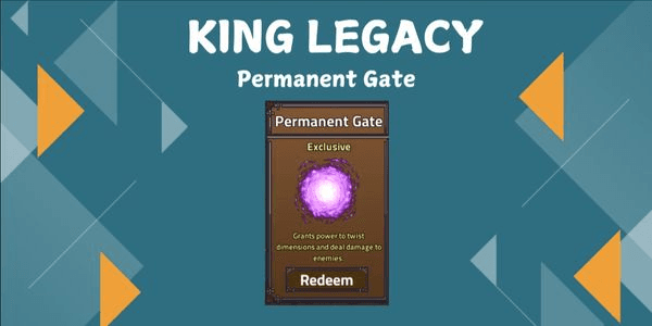 Gambar Product Permanent Gate King Legacy