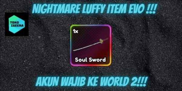 Gambar Product Nightmare Luffy Item Evo!!!