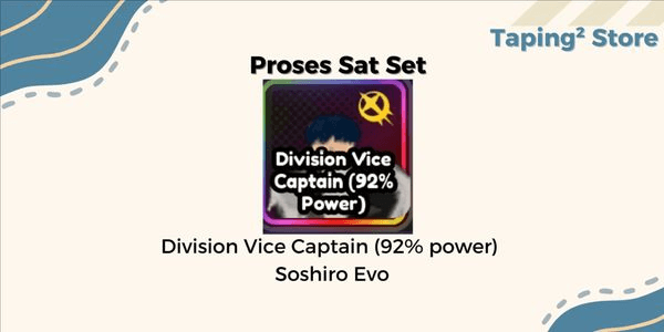 Division vice captain (92% power)