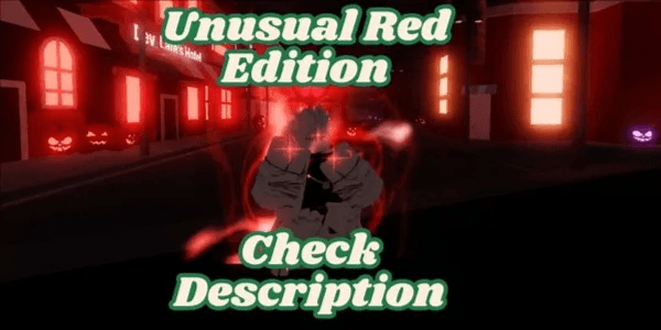 Unusual Red Edition Check Description | A Universal Time