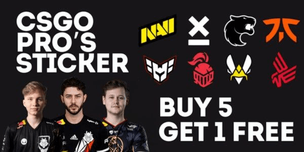 Gambar Product Pro Player Stickers | 2020-2024