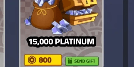 15,000 Platinum