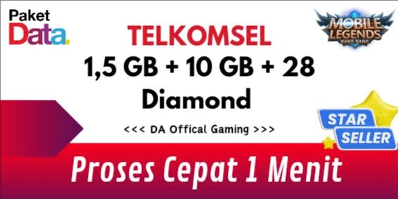 Gambar Product UNLIMITED PLAY Diamond Mobile Legends (30 Hari)