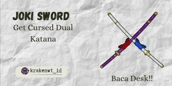 Gambar Product Get Cursed Dual Katana Sword
