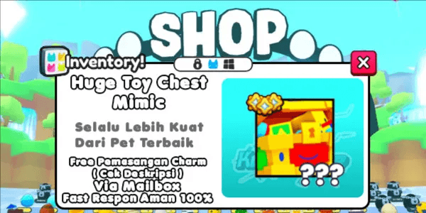 Huge Toy Chest Mimic