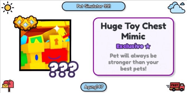 Gambar Product Huge Toy Chest Mimic