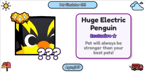 Gambar Product Huge Electric Penguin
