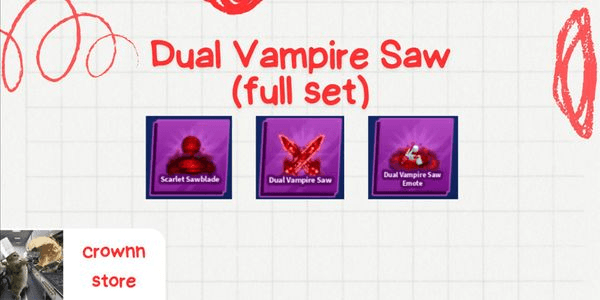 Gambar Product Dual Vampire Saw (full set)