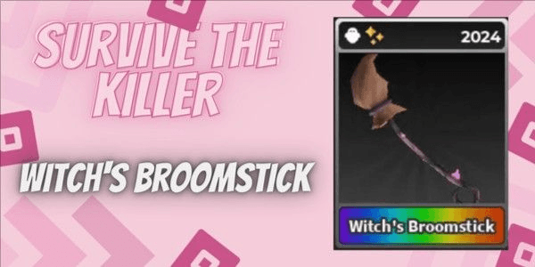 Gambar Product Witch's Broomstick | Survive The Killer