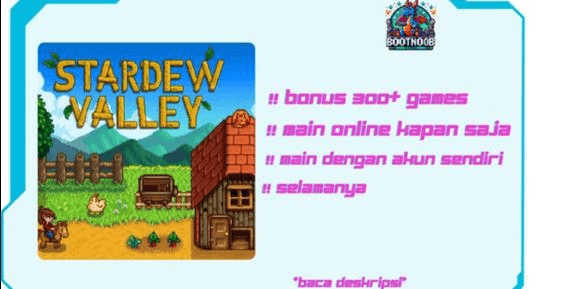 Gambar Product Stardew Valley & 370 GAME BERBAYAR SELAMANYA | Microsoft Account | FULL ACCESS