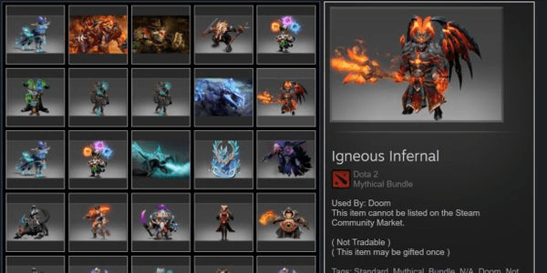 Gambar Product Doom Igneous Infernal (Collector Cache 2 2024)