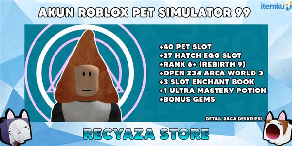 Gambar Product Max Rebirth Last Area - Pet Simulator 99