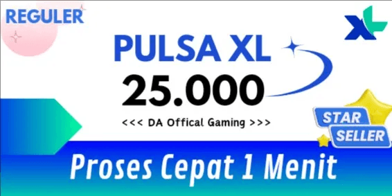 Pulsa 25000