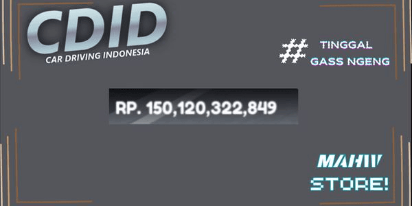 Gambar Product Akun 150 M CDID (Car Driving Indonesia)