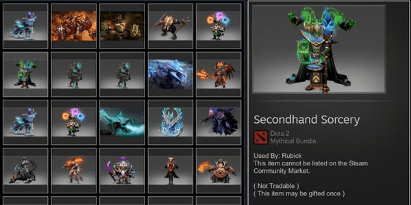 Gambar Product Rubick Secondhand Sorcery (Ultra Rare Collector Cache 2 2024)