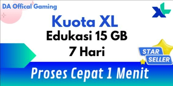 Gambar Product Xtra Edukasi 15 GB (7 Hari)
