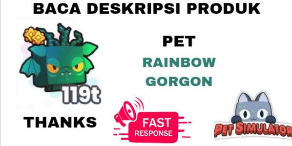 Gambar Product "Rainbow Gorgon" is already in .