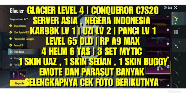 Gambar Product GLACIER LEVEL 4 | CONQUEROR C7S20 SERVER ASIA , NEGERA INDONESIA