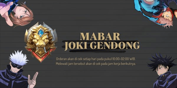 Gambar Product Mabar Joki Gendong