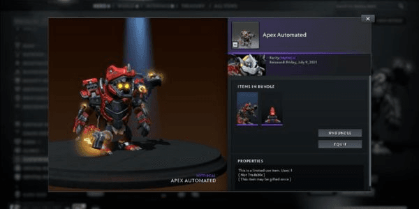 Gambar Product Apex Automated (Clockwerk Set Aghanim's 2021 Collector's Cache)