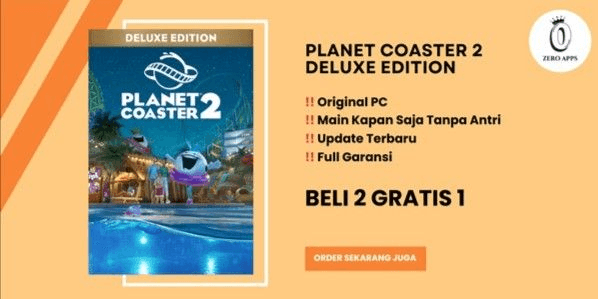 Gambar Product Planet Coaster 2 Deluxe Edition Original Game PC